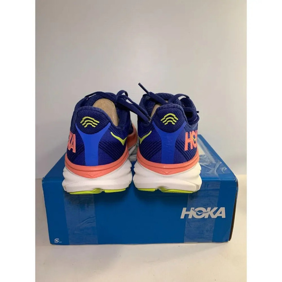 .4230 Hoka Clifton 9, Blue-US 10 Mens - Picture 5 of 5